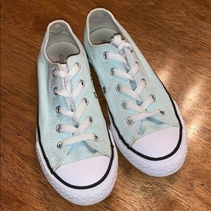 Converse light blue. Size 2.